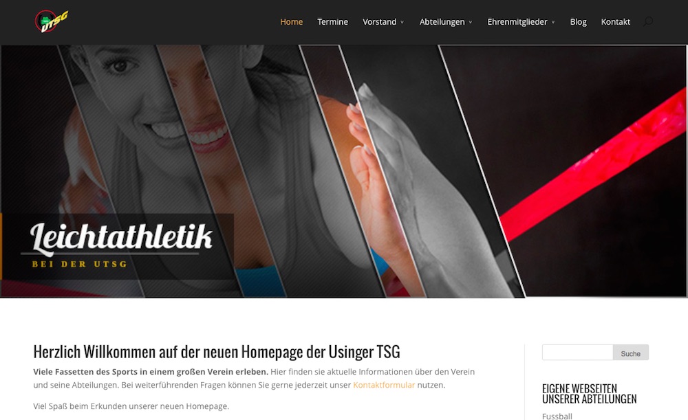 Mobile-friendly-Homepage-der-UTSG-Usingen