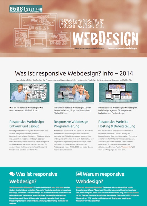 Was ist responsive Webdesign? Spezifikation, Layout, Design, Programmierung